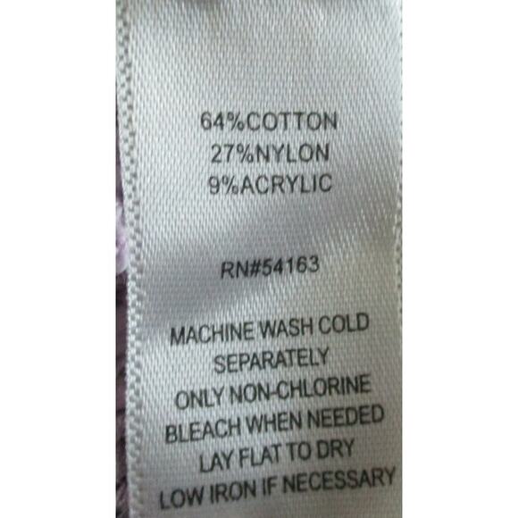 Marc New York Women's Purple Short Sleeve Pull Over Sweater Size Medium - Picture 9 of 9